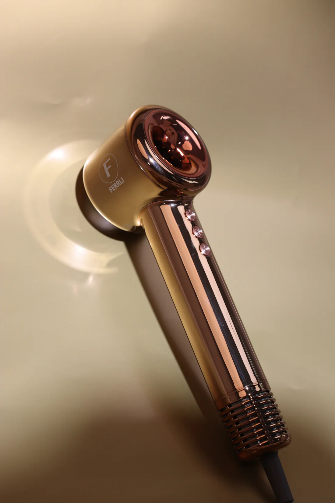 FERRLI IONIC ultra-light and ultra-quiet dryer (gold)